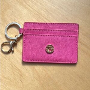 Spartina 449 Pink Card Holder Keychain